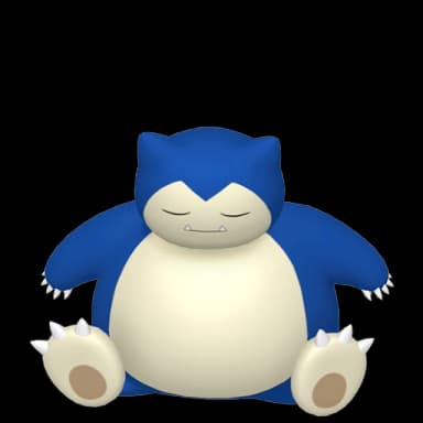 Pokémon HOME Shiny Snorlax sprite 