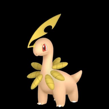 Pokémon HOME Shiny Bayleef sprite 