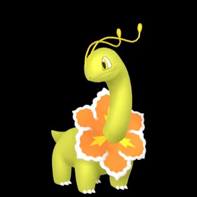 Pokémon HOME Shiny Meganium sprite 