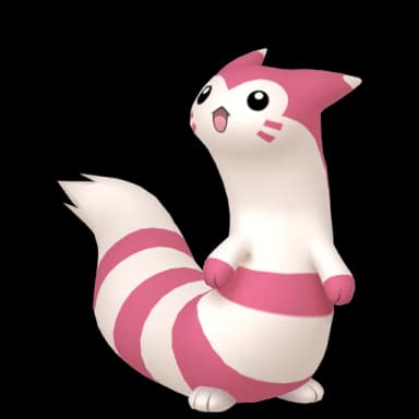 Pokémon HOME Shiny Furret sprite 