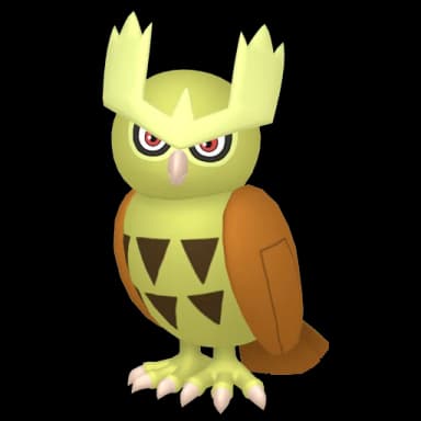 Pokémon HOME Shiny Noarfang Obscur sprite 