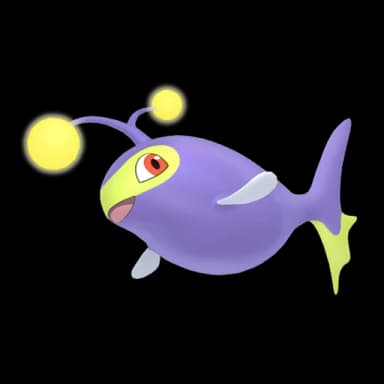 Pokémon HOME Shiny Lanturn sprite 