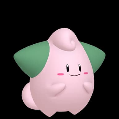 Pokémon HOME Shiny Cleffa sprite 