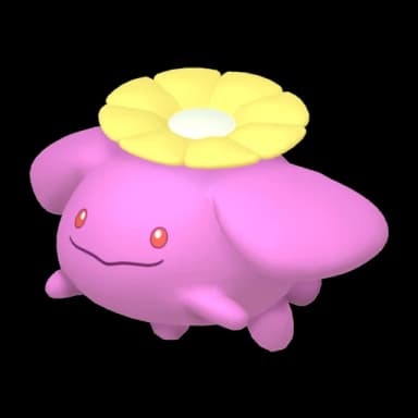 Pokémon HOME Shiny Skiploom sprite 