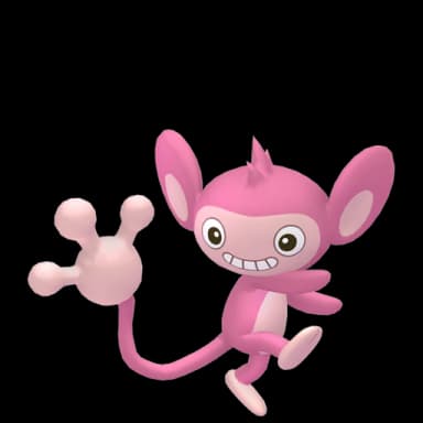 Pokémon HOME Shiny Aipom sprite 