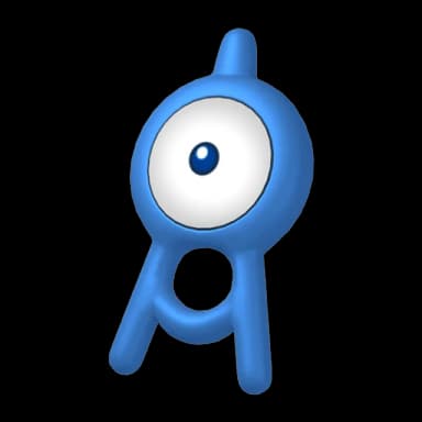 Pokémon HOME Shiny Unown sprite 