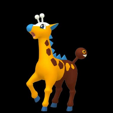 Pokémon HOME Shiny Girafarig sprite 