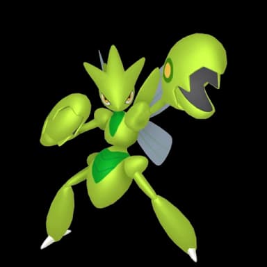 Pokémon HOME Shiny Shadow Scizor sprite 