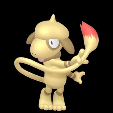 Pokémon HOME Shiny Smeargle sprite 