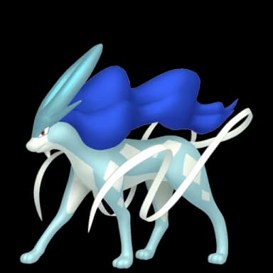 Pokémon HOME Shiny Shadow Suicune sprite 