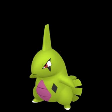 Pokémon HOME Shiny Larvitar sprite 