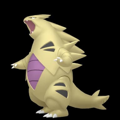 Pokémon HOME Shiny Tyranitar sprite 