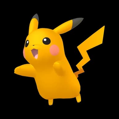 Pokémon HOME Shiny Pikachu sprite 