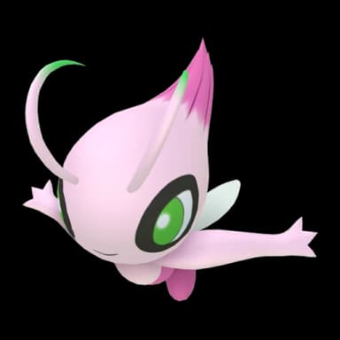 Pokémon HOME Shiny Celebi sprite 