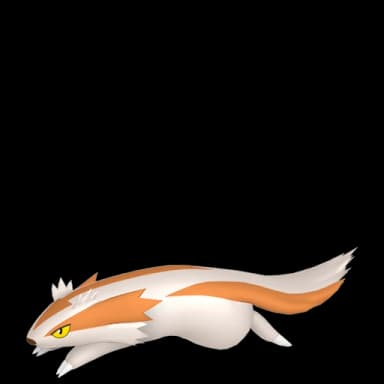 Pokémon HOME Shiny Shadow Linoone sprite 