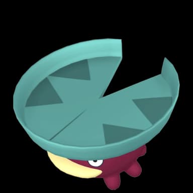 Pokémon HOME Shiny Lotad sprite 