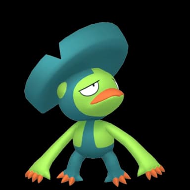 Pokémon HOME Shiny Lombrero sprite 