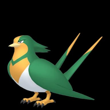 Pokémon HOME Shiny Schwalboss sprite 