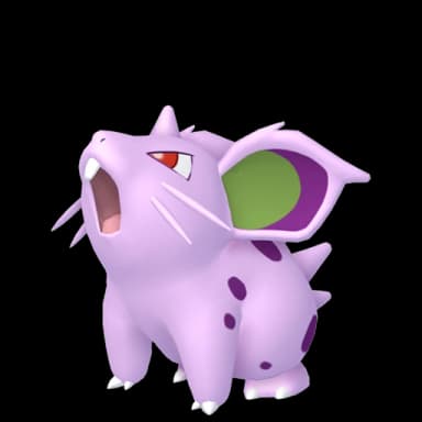 Pokémon HOME Shiny Nidoran♀ sprite 