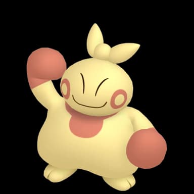 Pokémon HOME Shiny Makuhita sprite 