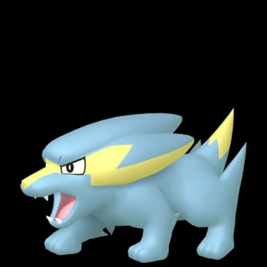 Pokémon HOME Shiny Electrike sprite 
