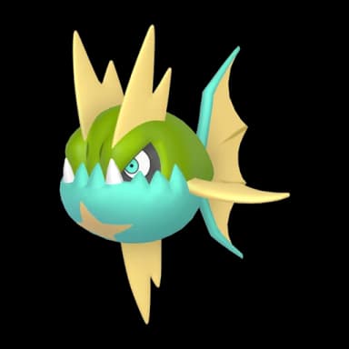 Pokémon HOME Shiny Carvanha sprite 
