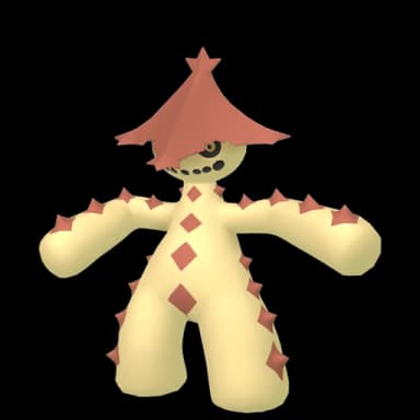 Pokémon HOME Shiny Cacturne sprite 
