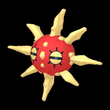 Pokémon HOME Shiny Solaroc sprite 