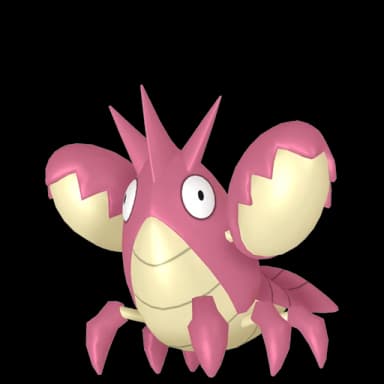 Pokémon HOME Shiny Krebscorps sprite 