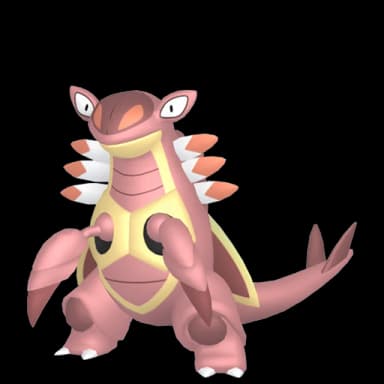 Pokémon HOME Shiny Armaldo sprite 