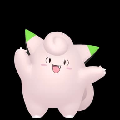 Pokémon HOME Shiny Clefairy sprite 