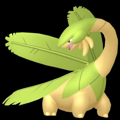 Pokémon HOME Shiny Tropius sprite 