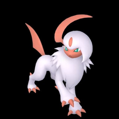 Pokémon HOME Shiny Absol Obscur sprite 