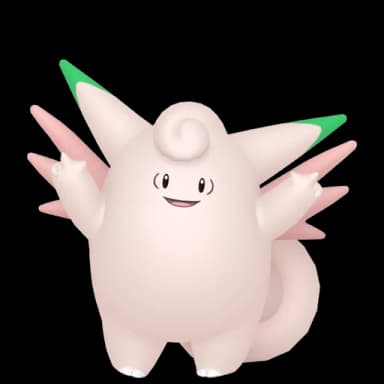 Pokémon HOME Shiny Pixi sprite 