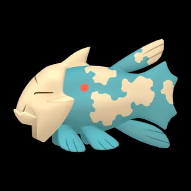 Pokémon HOME Shiny Relicanth sprite 