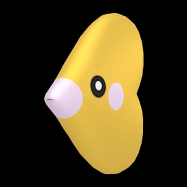 Pokémon HOME Shiny Luvdisc sprite 