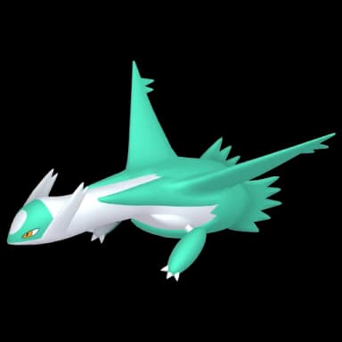 Pokémon HOME Shiny Latios sprite 