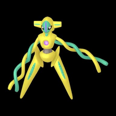 Pokémon HOME Shiny Deoxys (Forma Normal) sprite 