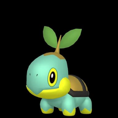 Pokémon HOME Shiny Tortipouss sprite 