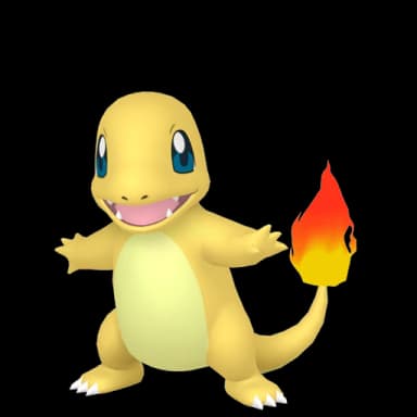Pokémon HOME Shiny Salamèche sprite 
