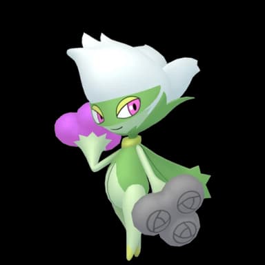 Pokémon HOME Shiny Roserade sprite 
