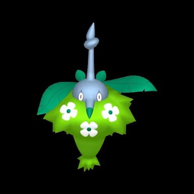 Pokémon HOME Shiny Wormadam sprite 
