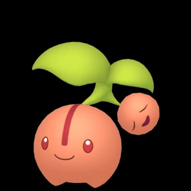 Pokémon HOME Shiny Cherubi sprite 