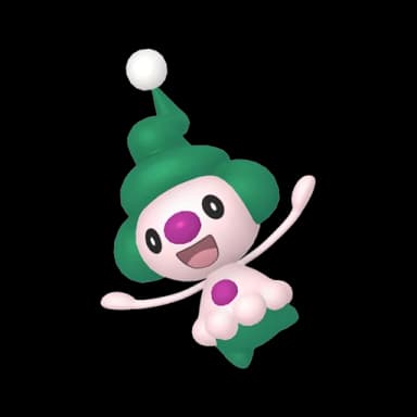 Pokémon HOME Shiny Pantimimi sprite 