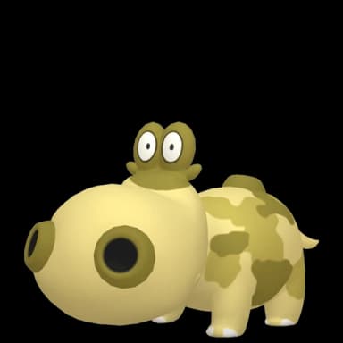 Pokémon HOME Shiny Hippopotas sprite 