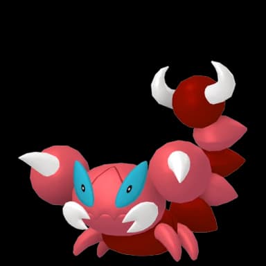Pokémon HOME Shiny Skorupi sprite 