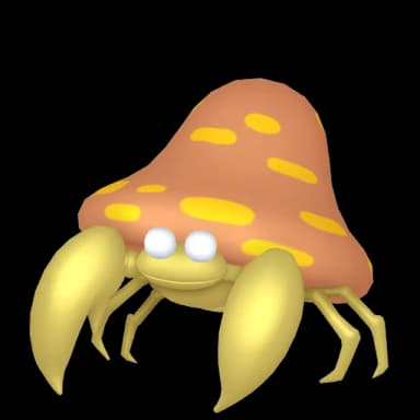 Pokémon HOME Shiny Parasect sprite 