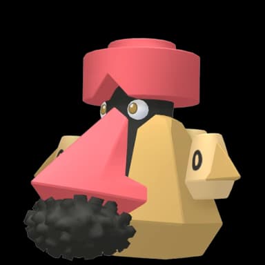 Pokémon HOME Shiny Tarinorme sprite 