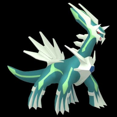 Pokémon HOME Shiny Dialga Obscur sprite 