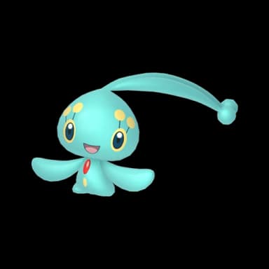 Pokémon HOME Shiny Manaphy sprite 